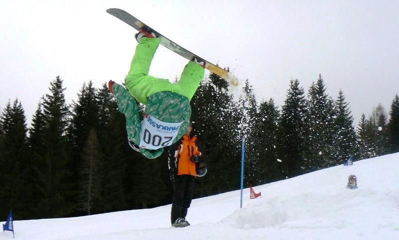 Snowboard Landesmeisterschaft 2.3.2010 - Simonh&ouml;he.