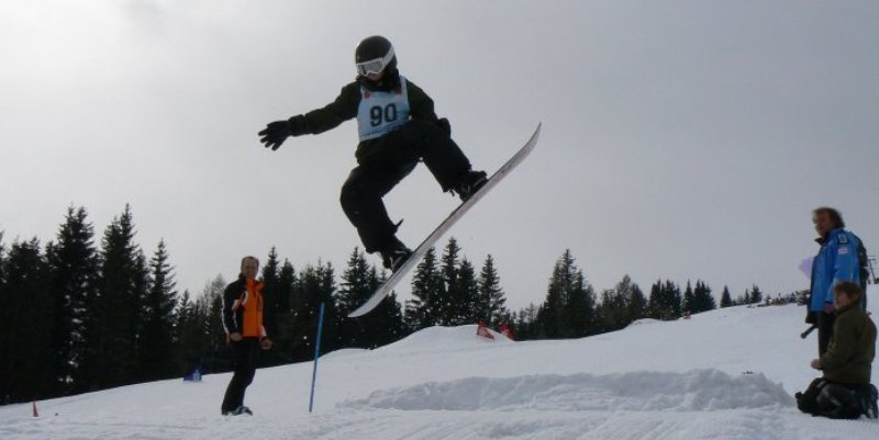 Snowboard Landesmeisterschaft 2.3.2010 - Simonh&ouml;he.